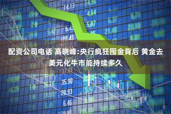配资公司电话 高晓峰:央行疯狂囤金背后 黄金去美元化牛市能持续多久
